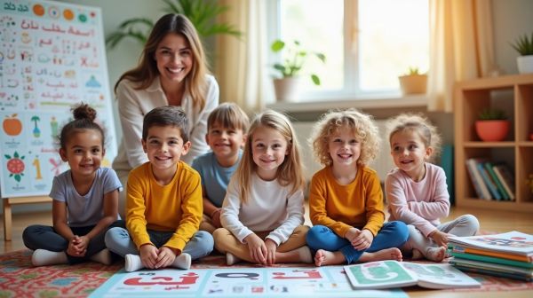 Dynamic arabic courses for children: fun learning awaits!